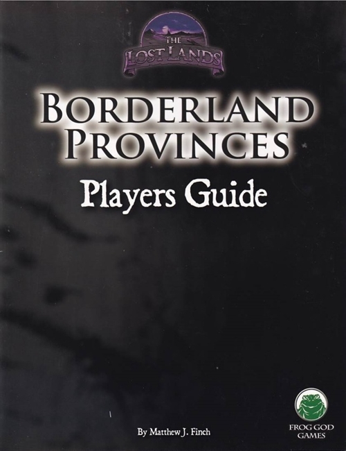 Pathfinder - Borderland Provinces - Players Guide (B Grade) (Genbrug)